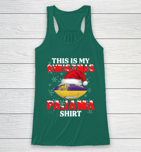 Minnesota Vikings This Is My Christmas Pajama Shirt NFL Racerback Tank 5