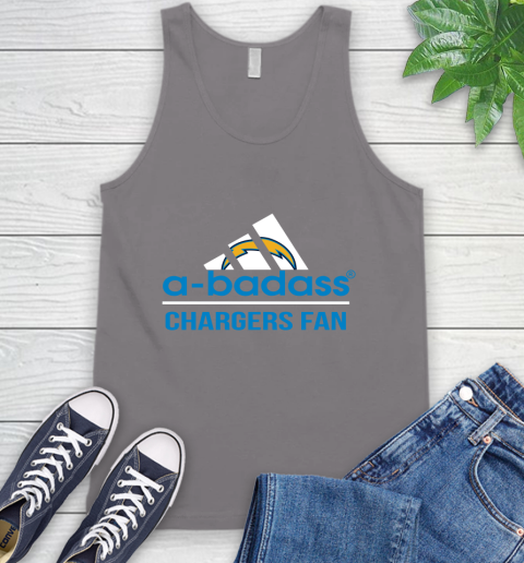 NFL A Badass Los Angeles Chargers Fan Adidas Football Sports Tank Top 6