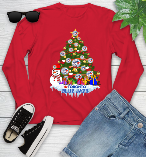 Toronto Blue Jays Merry Christmas MLB Baseball Sports Youth Long Sleeve 11