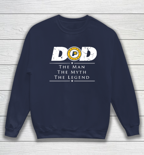 Indiana Pacers NBA Basketball Dad The Man The Myth The Legend Sweatshirt 2