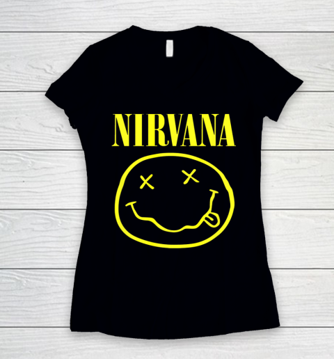 Vintage Nirvanas Women's V-Neck T-Shirt