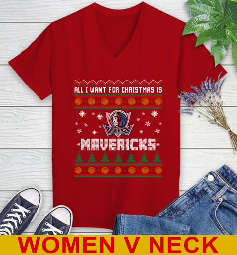 NBA Basketball All I Want For Christmas Is Dallas Mavericks 82