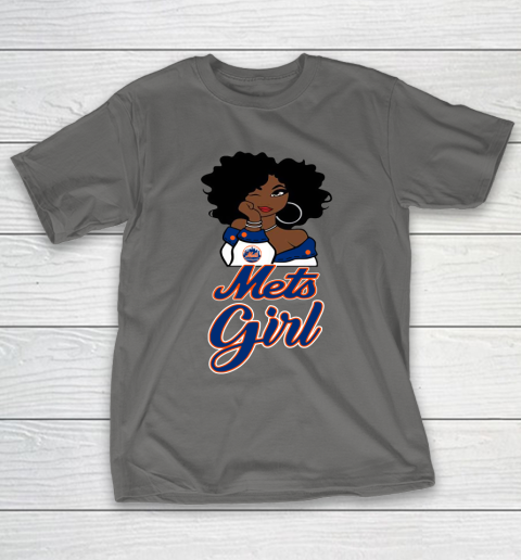 New York Metss Girl MLB T-Shirt 9