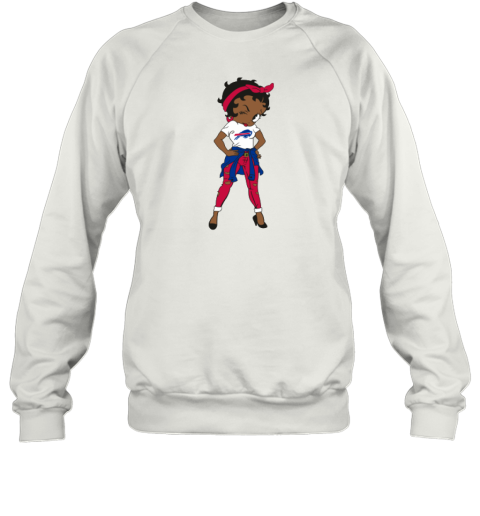 Buffalo Bills Betty Boop Girl Sweatshirt