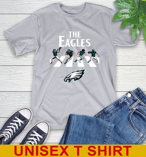 NFL Football Philadelphia Eagles The Beatles Rock Band Shirt T-Shirt 5