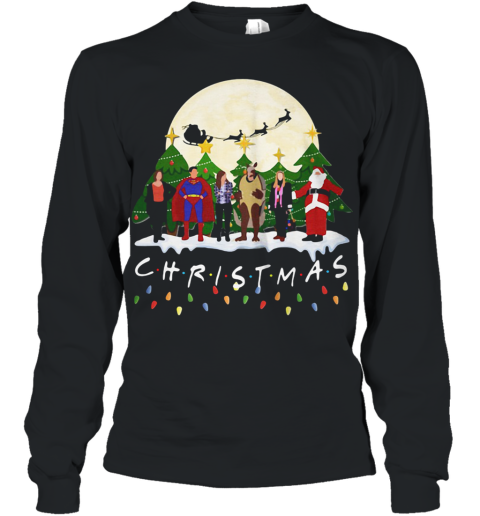 Friends Christmas The One With Halloween Party Youth Long Sleeve