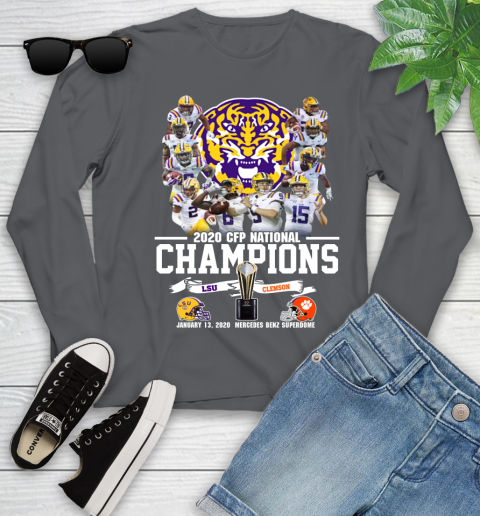 LSU Tigers 2020 Cfp National Champions Shirt 120