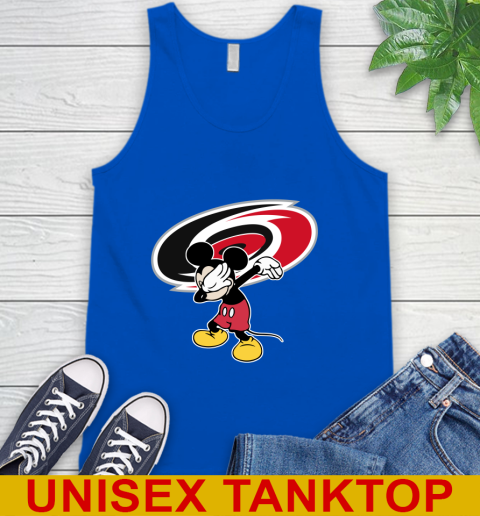 Carolina Hurricanes NHL Hockey Dabbing Mickey Disney Sports Tank Top 5