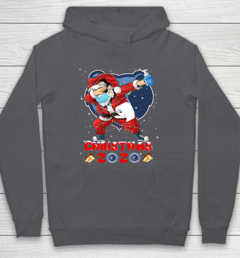 Memphis Grizzlies Funny Santa Claus Dabbing Christmas 2020 NBA Hoodie 4