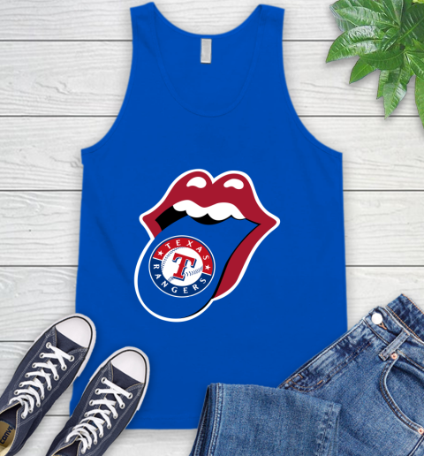 Texas Rangers MLB Baseball Lips I Root For My Team Adoring Fan 74
