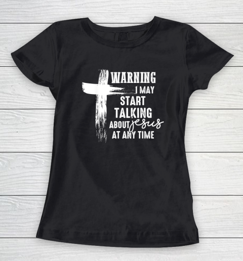 Talking About Christ Graphic Cross God In My Heart Women's T-Shirt