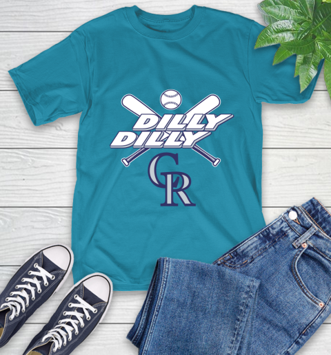 MLB Colorado Rockies Dilly Dilly Baseball Sports T-Shirt 8