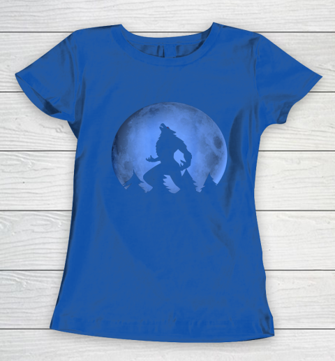 Werewolf Blue Moon wolf full moon on Halloween costume 2020 Women's T-Shirt 8