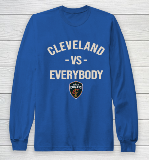 Cleveland Cavaliers Vs Everybody Long Sleeve T-Shirt 6