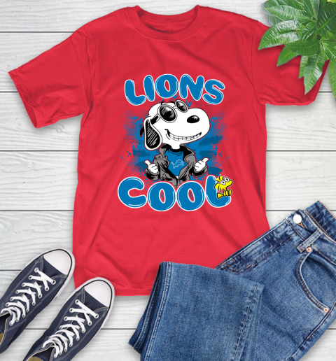 NFL Football Detroit Lions Cool Snoopy Shirt T-Shirt 12