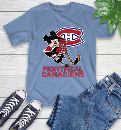 NHL Montreal Canadiens Mickey Mouse Disney Hockey T Shirt T-Shirt 11