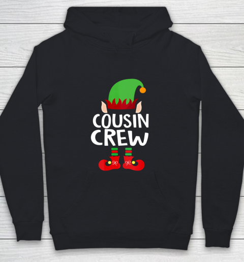 Cousin Crew ELF T Shirt Gift Family Matching Christmas Ugly Youth Hoodie