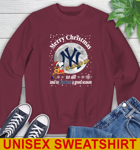 New York Yankees Merry Christmas To All And To Yankees A Good Season MLB Baseball Sports Sweatshirt 6