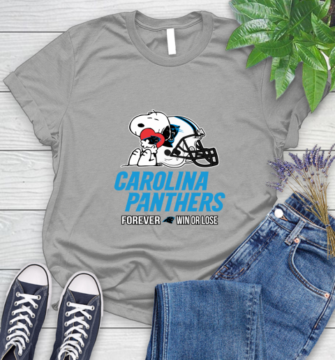 NFL The Peanuts Movie Snoopy Forever Win Or Lose Football Carolina Panthers 100