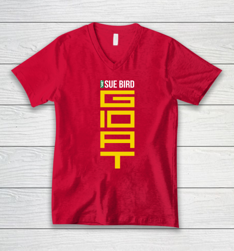 Sue Bird Goat V-Neck T-Shirt 5