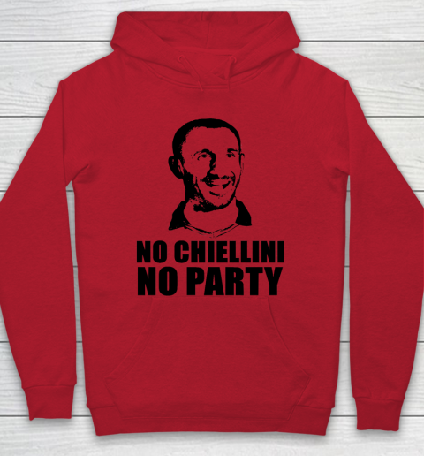 No Chiellini, No Party Italia Champion Euro Player Hoodie 6