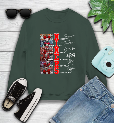 Niners Player Name And Signature San Francisco 49ers Shirts 36