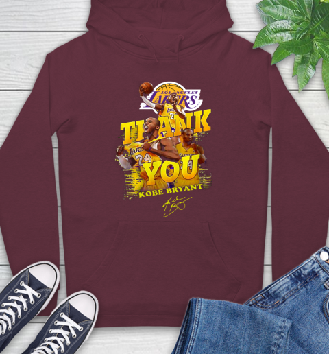 Great Thank you Kobe Bryant Los Angeles Lakers signature shirt 18