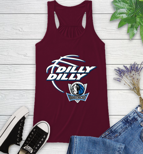 NBA Dallas Mavericks Dilly Dilly Basketball Sports Racerback Tank 3
