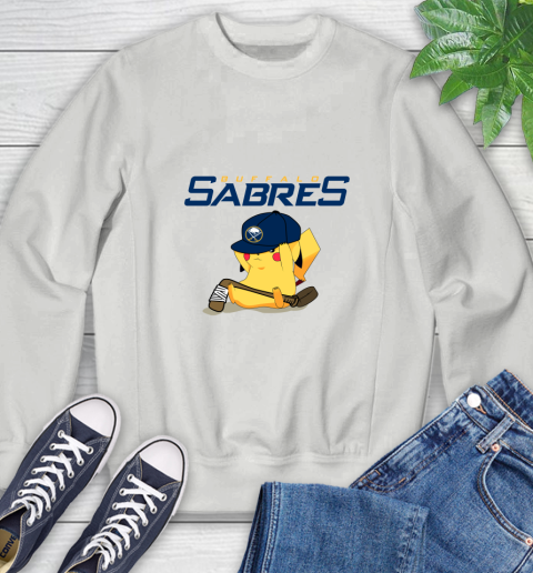 NHL Pikachu Hockey Sports Buffalo Sabres Sweatshirt 5