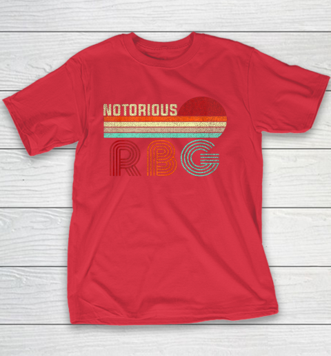 Vintage Notorious RBG shirt for women Ruth Bader Ginsburg Youth T-Shirt 7