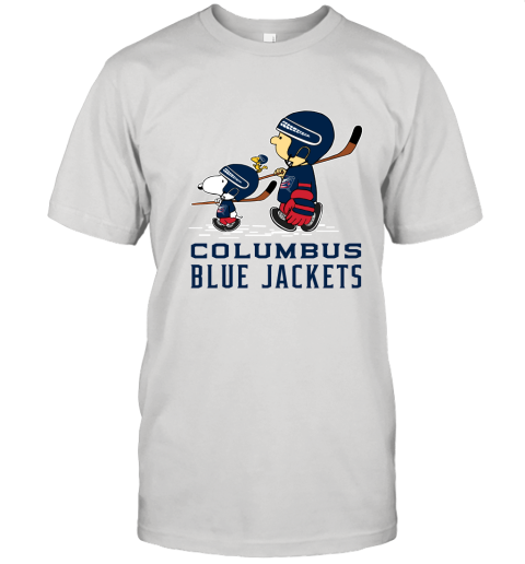 Let's Play Columbus Blue Jackets Ice Hockey Snoopy NHL Shirt