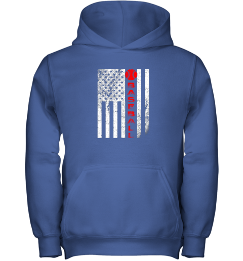 1sgd usa red whitevintage american flag baseball gift youth hoodie 43 front royal