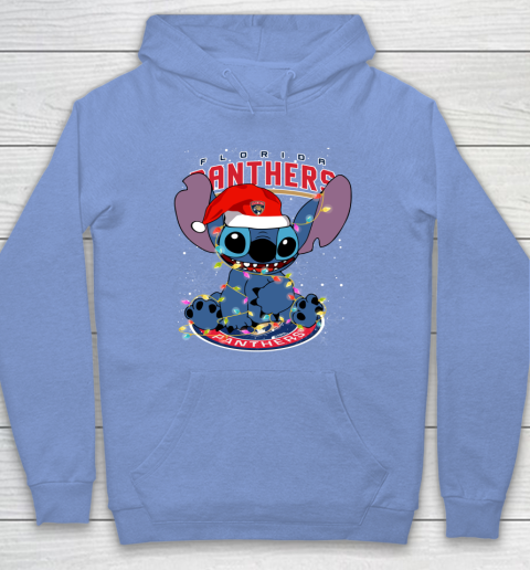Florida Panthers NHL Hockey noel stitch Christmas Hoodie 7