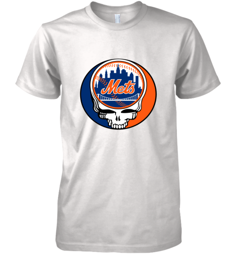 New York Mets The Grateful Dead Baseball MLB Mashup Premium Men's T-Shirt