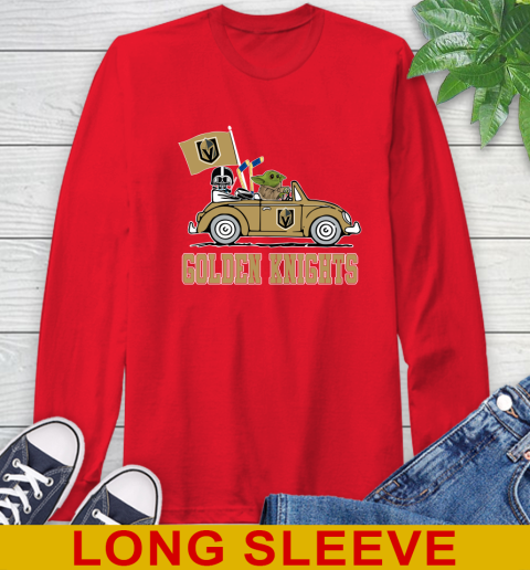 NHL Hockey Vegas Golden Knights Darth Vader Baby Yoda Driving Star Wars Shirt Long Sleeve T-Shirt 11 NHL Hockey Vegas Golden Knights Darth Vader Baby Yoda Driving Star Wars Shirt Long Sleeve T-Shirt - Image 11