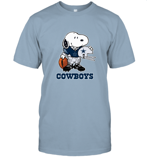 Snoopy A Strong And Proud Dallas Cowboys Player NFL Unisex Jersey Tee