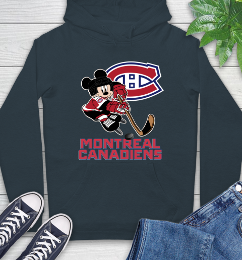 NHL Montreal Canadiens Mickey Mouse Disney Hockey T Shirt Hoodie 7