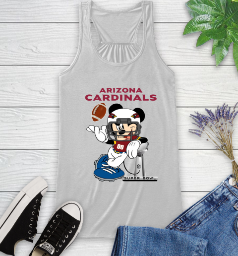 NFL Arizona Cardinals Mickey Mouse Disney Super Bowl Football T Shirt Racerback Tank 13