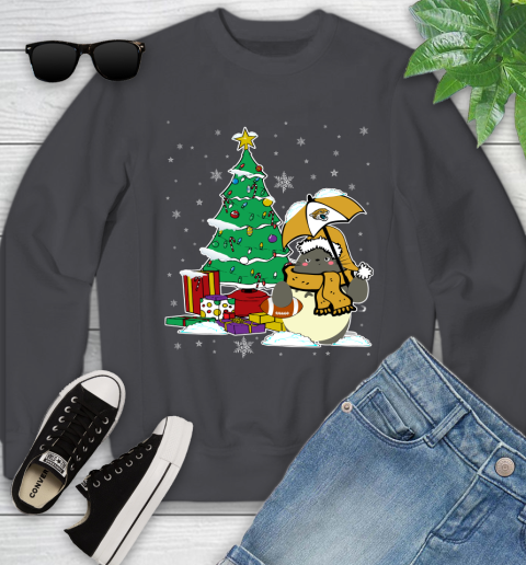 Jacksonville Jaguars NFL Football Cute Tonari No Totoro Christmas Sports Youth Sweatshirt 5