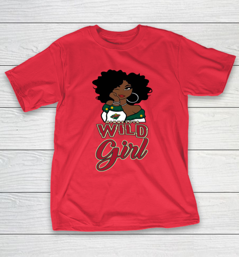 Minnesota Wild Girl NHL T-Shirt 10