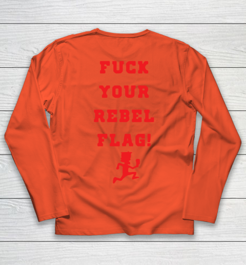 Fuck your rebel flag Youth Long Sleeve 11
