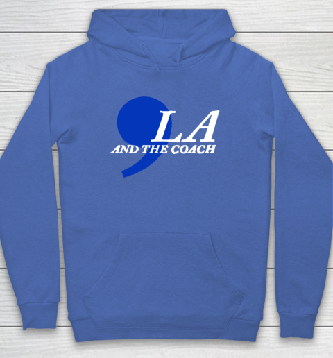 Harris Walz 2024 Comma La and The Coach Hoodie 5
