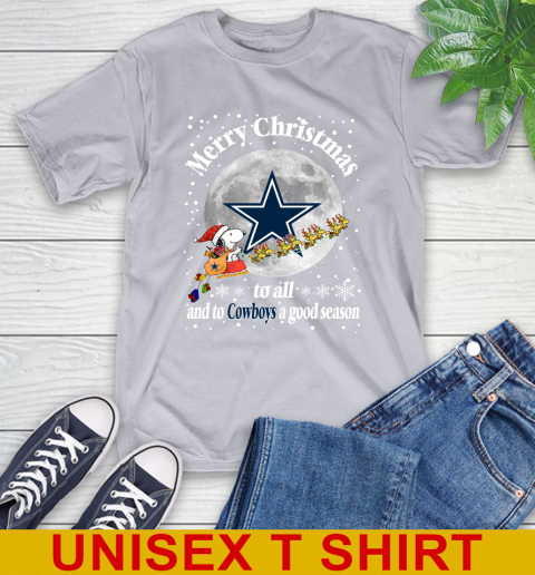 Dallas Cowboys Merry Christmas To All And To Cowboys A Good Season NFL Football Sports T-Shirt 5