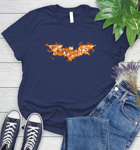 NHL Arizona Coyotes Batman Logo DC Hockey Sports Shirts Women's T-Shirt 14