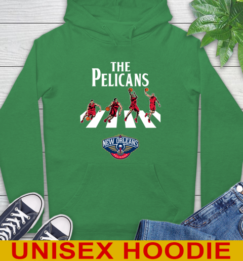 NBA Basketball New Orleans Pelicans The Beatles Rock Band Shirt Hoodie 8
