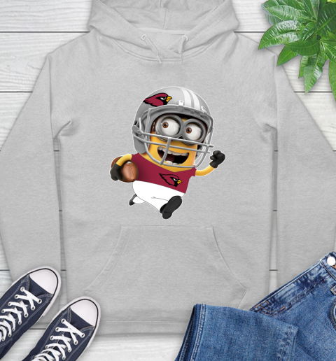 NFL Arizona Cardinals Minions Disney Football Sports Hoodie 6