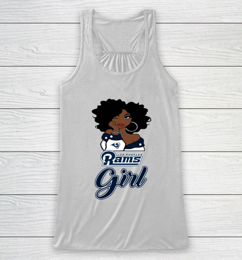 Los Angeles Rams Girl NFL Racerback Tank 2