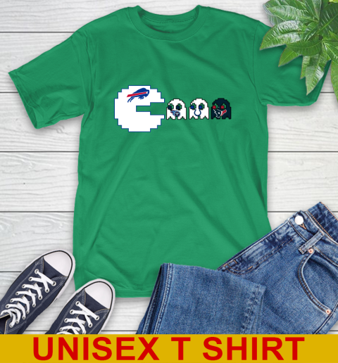 Buffalo Bills NFL Football Pac Man Champion T-Shirt 7