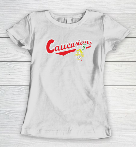 Cleveland Caucasians Bomani Jones Women's T-Shirt 2
