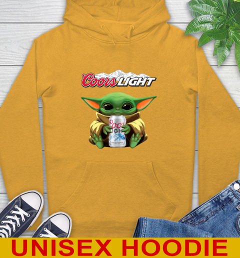 Star Wars Baby Yoda Hugs Coors Beer Shirt 15